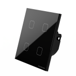 I'M TECHNOLOGIES - SMART SWITCH 4 GANG (BLACK)