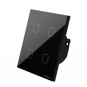 I'M TECHNOLOGIES - SMART SWITCH 4 GANG (BLACK)