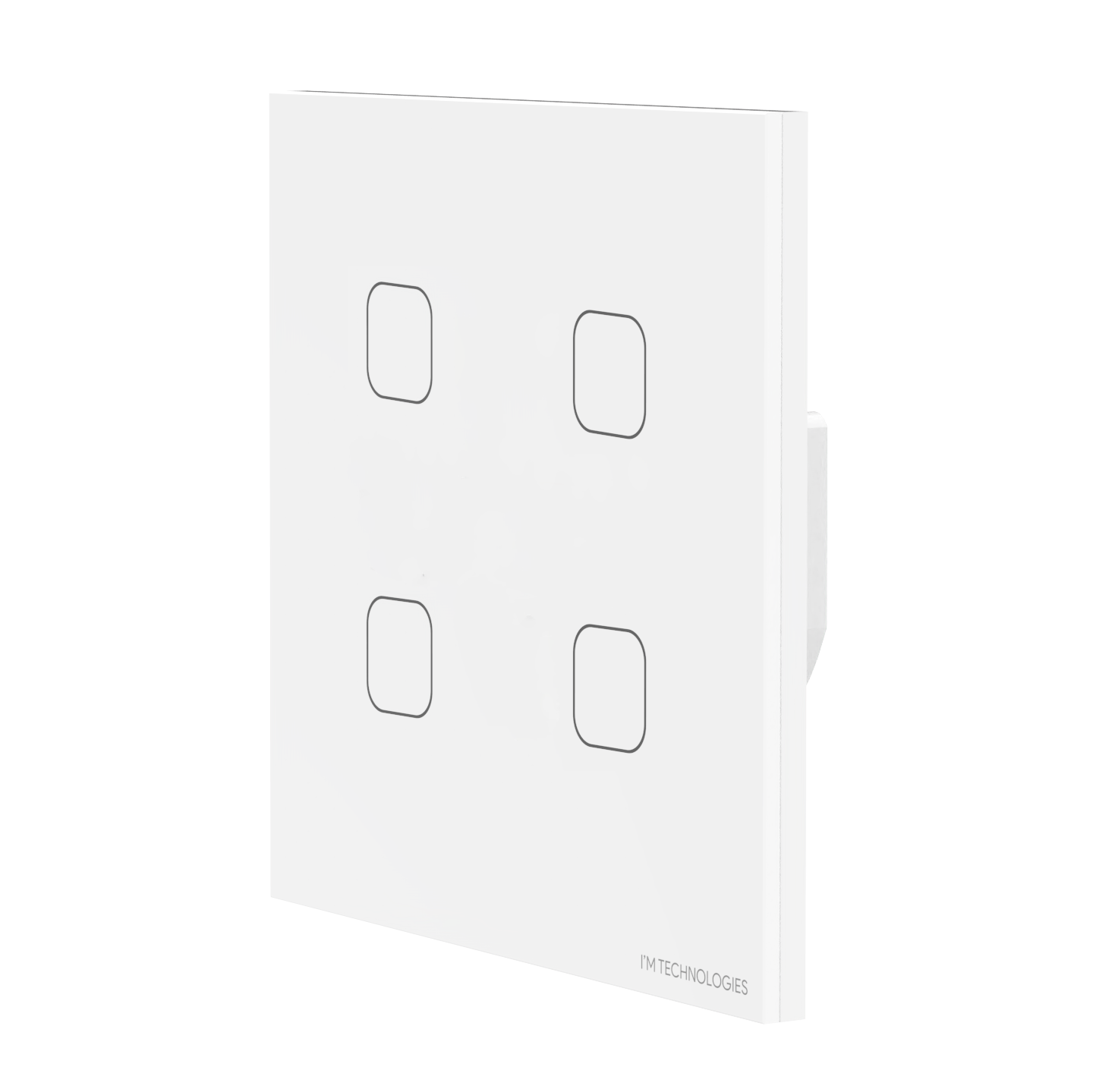 I'M TECHNOLOGIES - SMART SWITCH 4 GANG (WHITE) - Image 2