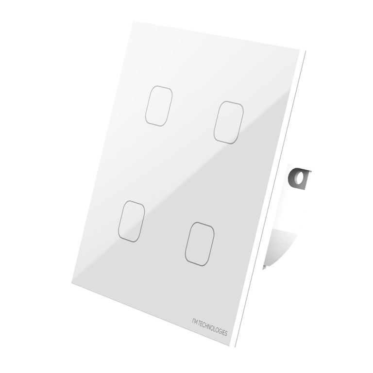 4 Gang Smart Switch (White)